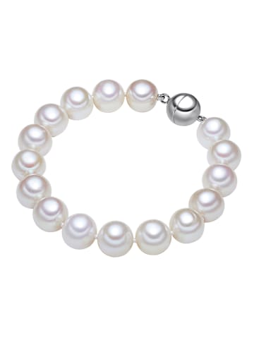The Pacific Pearl Company Parelarmband wit