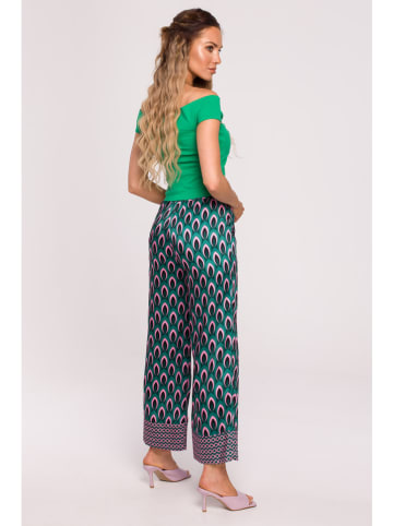 made of emotion Broek groen/lichtroze