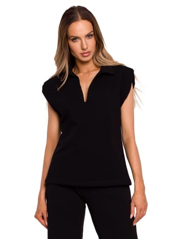 made of emotion Bluse in Schwarz