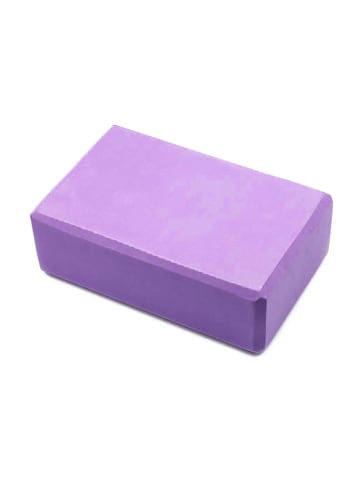 Onamaste Klocek w kolorze fioletowym do jogi - 23,5 x 15 x 8 cm