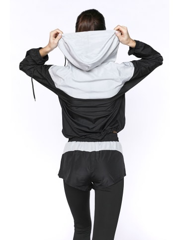 Onamaste Trainingsleggings "Adele" in Schwarz/ Weiß