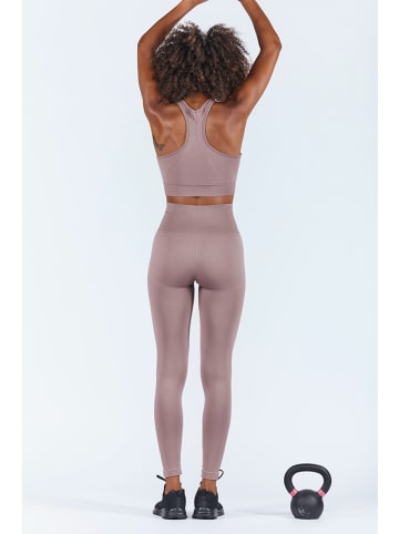 Onamaste Trainingsleggings "Elisa" in Taupe