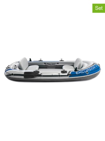 Intex Opblaasboot "Excursion 4" - vanaf 18 jaar - (L)315 x (B)165 x (D)43 cm