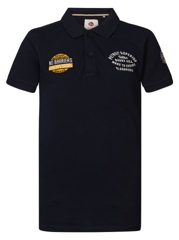 Petrol Industries Poloshirt donkerblauw