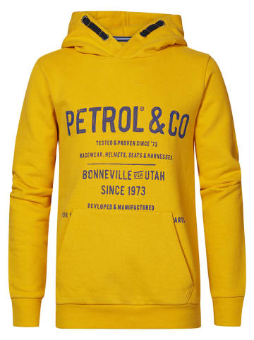 Petrol Industries Bluza w kolorze żółtym