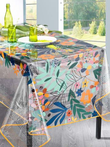 Calitex Outdoor-tafellaken "Matisse" transparant/meerkleurig