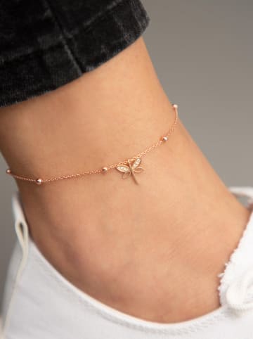 Lodie Silver Zilveren enkelbandje met hanger