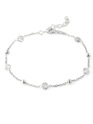 Lodie Silver Zilveren armband met edelstenen