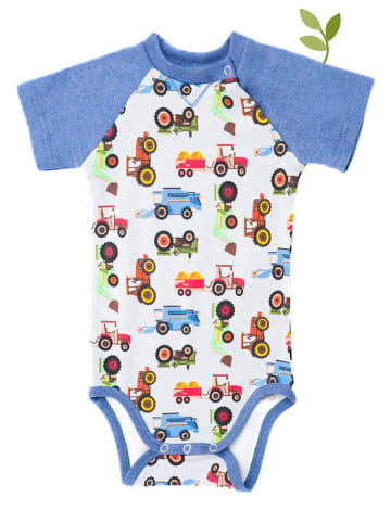 Buzerl Romper blauw/meerkleurig