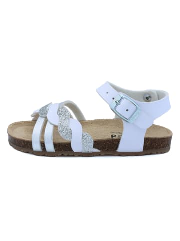 billowy Sandalen wit