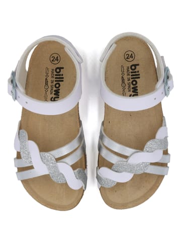 billowy Sandalen in Weiß