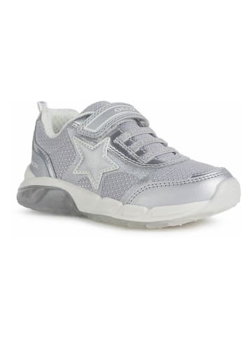 Geox Sneakersy "Spaziale" w kolorze srebrnym
