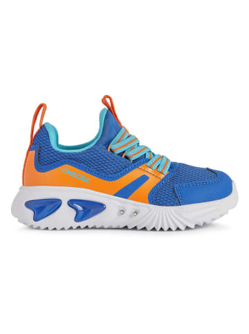 Geox Sneakers "Assister" blauw/oranje