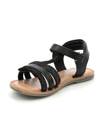 Kickers Leren sandalen "Diamanto" zwart