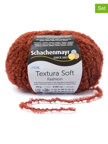 Schachenmayr since 1822 10er-Set: Wollgarne "Textura Soft" in Ocker - 10x 25 g