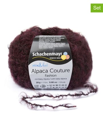 Schachenmayr since 1822 10er-Set: Alpakagarne "Alpaca Couture" in Aubergine - 10x 25 g
