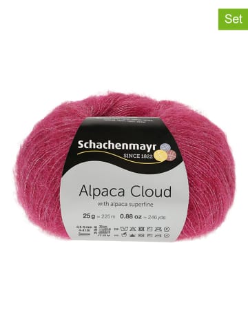 Schachenmayr since 1822 10er-Set: Alpakagarne "Alpaca Cloud" in Pink - 10x 25 g