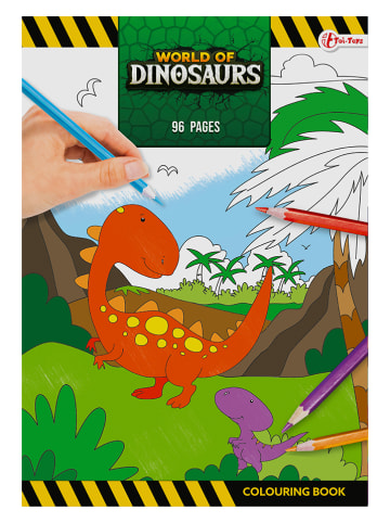Toi-Toys Malbuch "World of Dinosaurs" - ab 3 Jahren