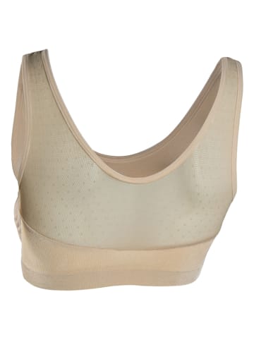 Controlbody Top w kolorze beżowym