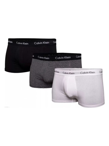 CALVIN KLEIN UNDERWEAR 3-delige set: boxershorts zwart/wit