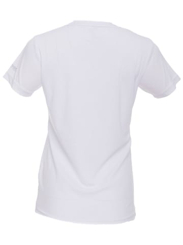 Regatta Koszulka sportowa "Fingal VI" w kolorze białym ze wzorem