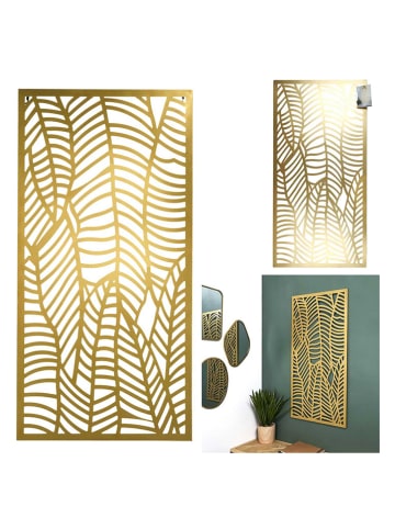 Ethnical Life Wanddekoration in Gold - (B)45 x (H)90 cm