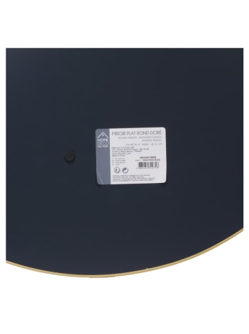 The Concept Factory Spiegel goudkleurig - Ø 55 cm