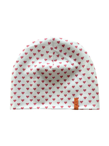 LiVi Beanie "Hart" lichtroze