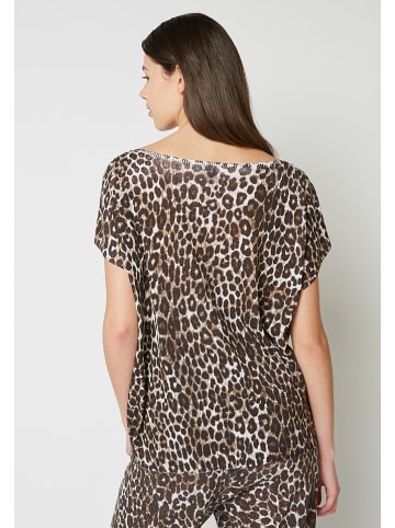 Rodier Shirt bruin/zwart