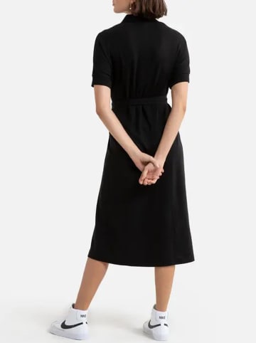 Lacoste Polokleid in Schwarz