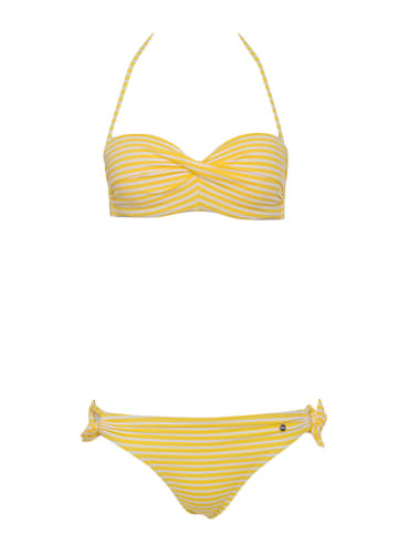 s.Oliver Bikini in Gelb/ Weiß