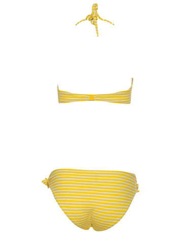 s.Oliver Bikini w kolorze żółto-białym