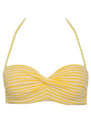 s.Oliver Bikini w kolorze żółto-białym