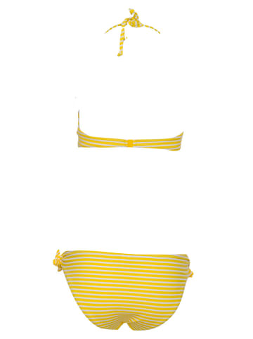 s.Oliver Bikini w kolorze żółto-białym