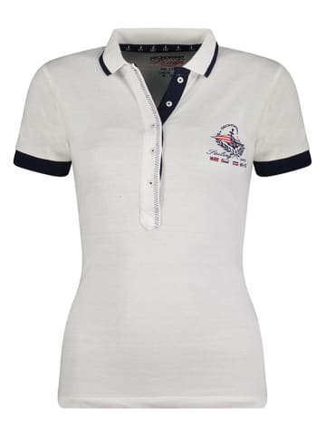 Geographical Norway Poloshirt in Weiß