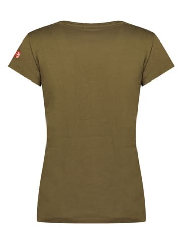 Geographical Norway Shirt in Khaki