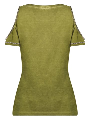 Geographical Norway Shirt in Khaki