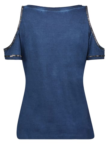 Geographical Norway Shirt in Dunkelblau