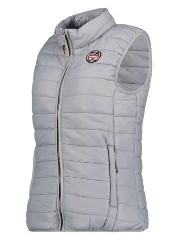 Geographical Norway Steppweste "Vatika Basic" in Grau