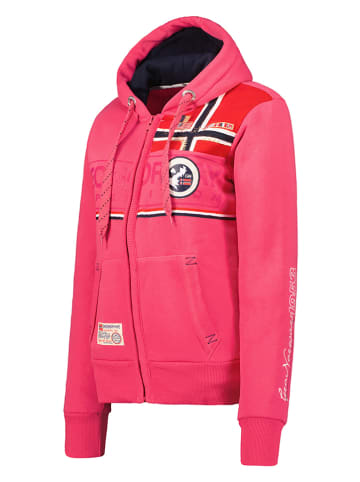 Geographical Norway Sweatvest roze