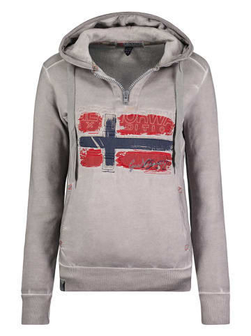 Geographical Norway Bluza w kolorze szarym