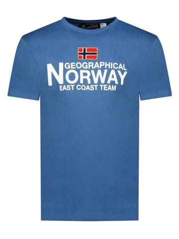 Geographical Norway Koszulka w kolorze niebieskim