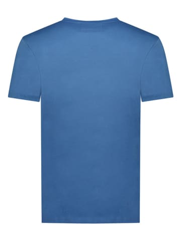 Geographical Norway Koszulka "Jacky" w kolorze niebieskim