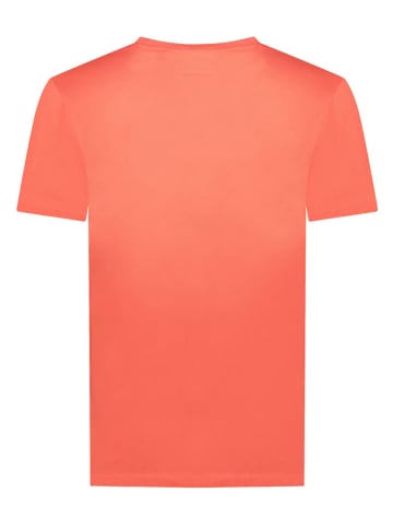 Geographical Norway Koszulka "Jacky" w kolorze koralowym