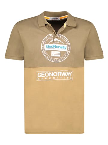 Geographical Norway Poloshirt in Taupe