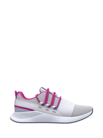 Under Armour Sneakersy w kolorze jasnoszaro-biało-różowym