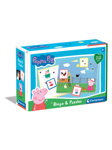 Clementoni 2in1-Spiel: Bingo & Puzzles "Peppa Pig" - ab 3 Jahren