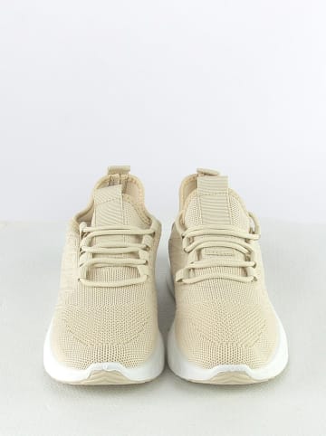 Sixth Sens Sneakersy w kolorze beżowym