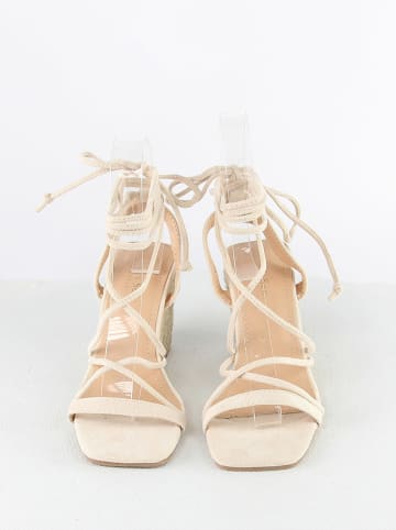 Sixth Sens Sleehaksandalen beige