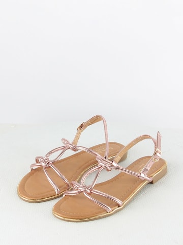 Sixth Sens Sandalen roségoudkleurig